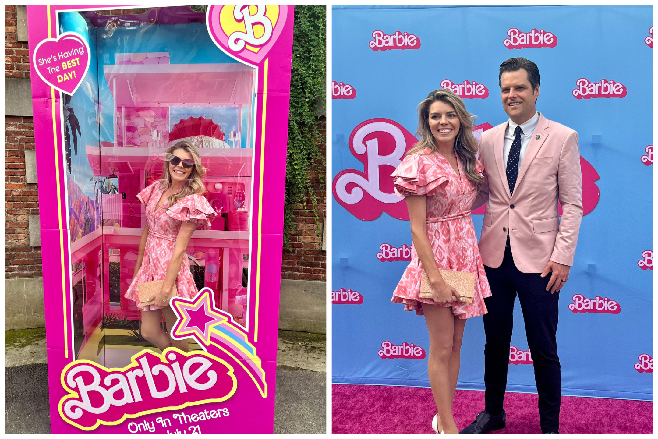 Ginger Gaetz Pans Barbie Movie Soon After Attending Pink Carpet ...